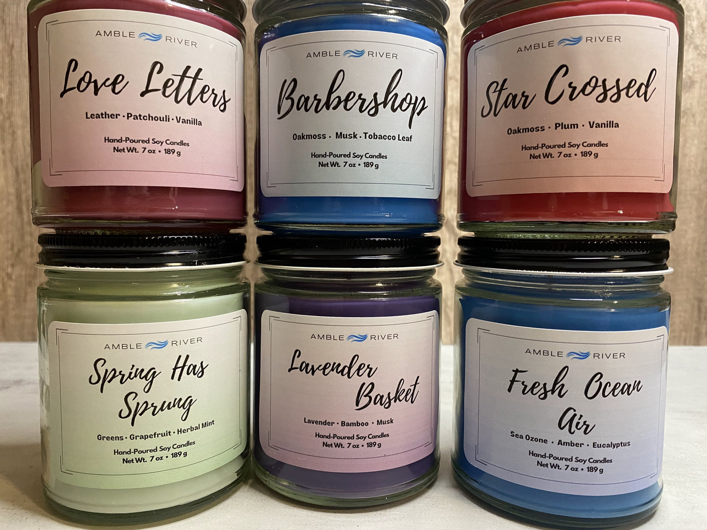 Spring Has Sprung Hand Poured Candle - Mint, Lily, & Cedarwood Scent